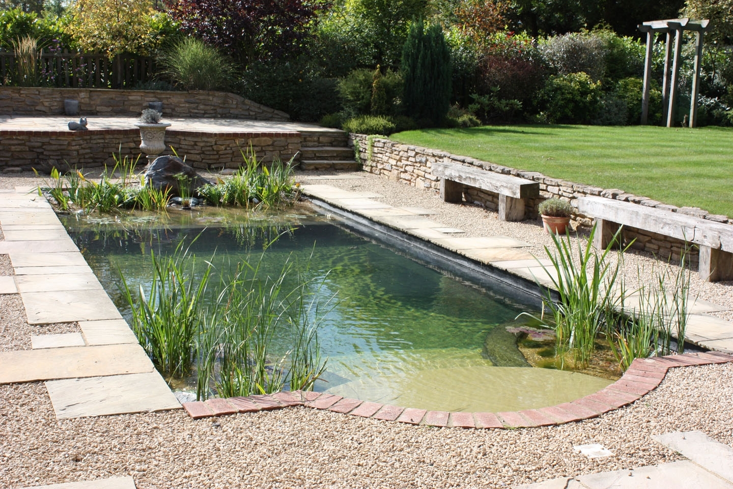 Gartenart garden swimming ponds and natural swimming pools. 