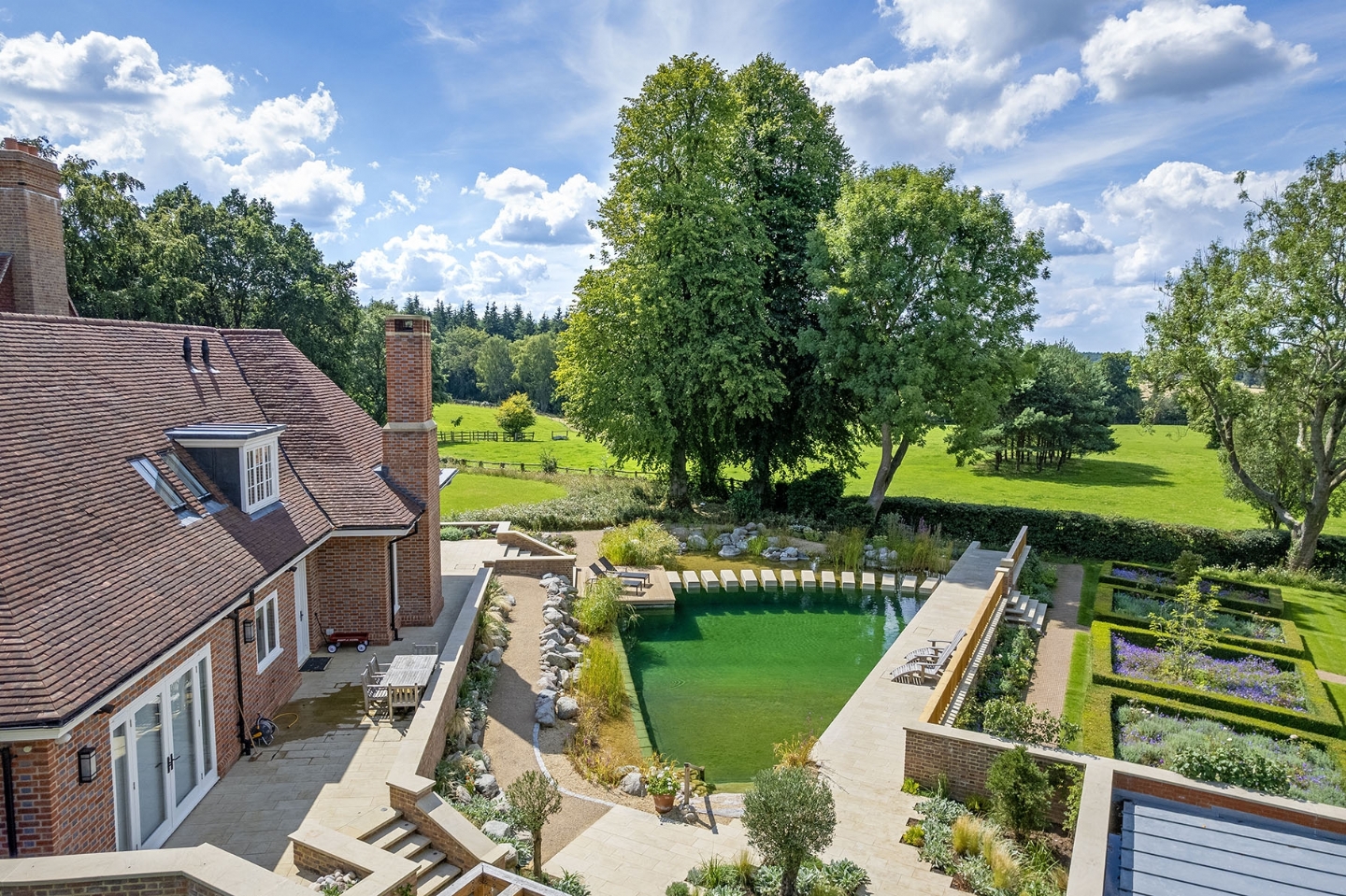 Swimming pond in Kent