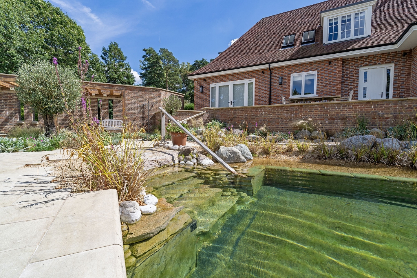 Swimming pond in Kent