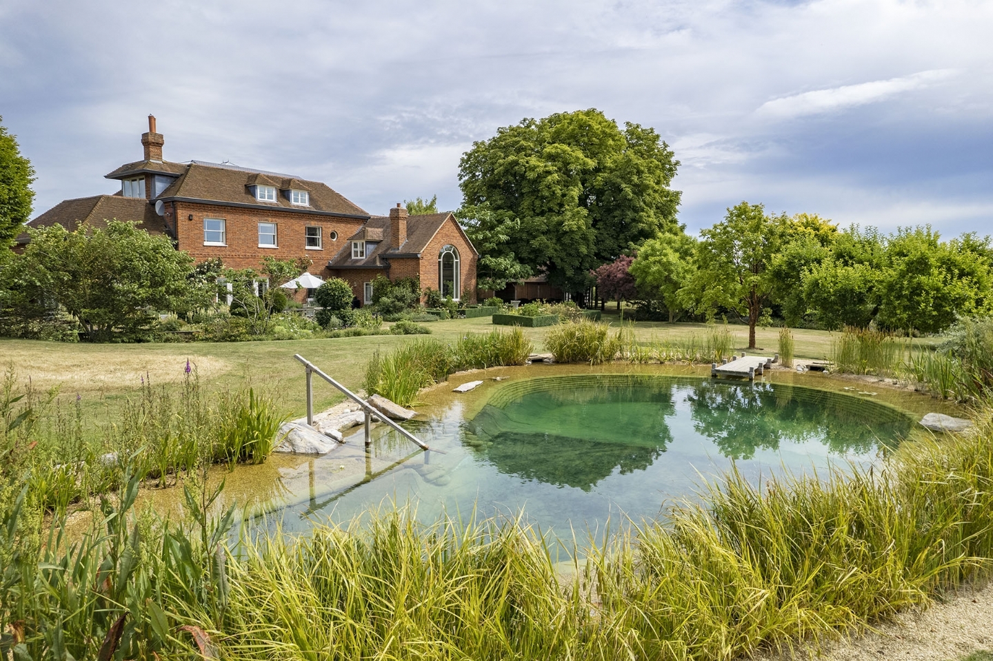 Swimming pond in Oxfordshire