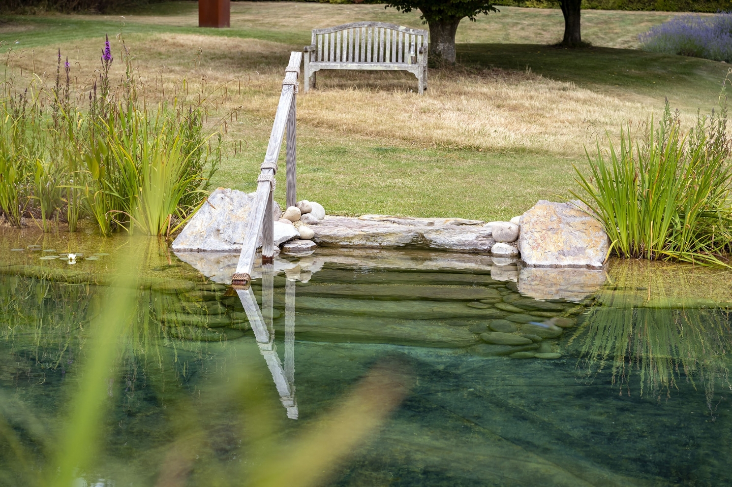 Swimming pond in Oxfordshire