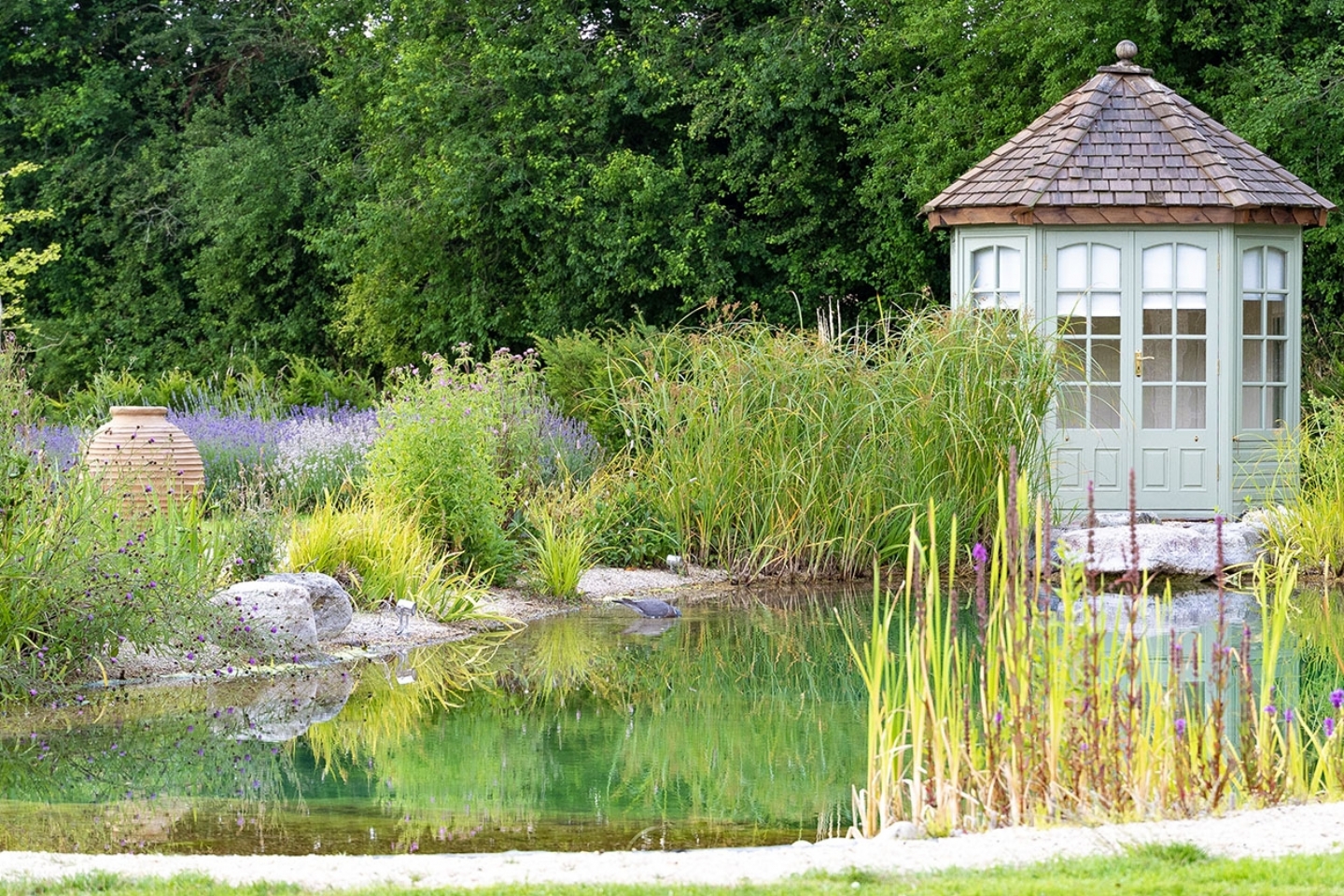 Swimming pond in Hampshire